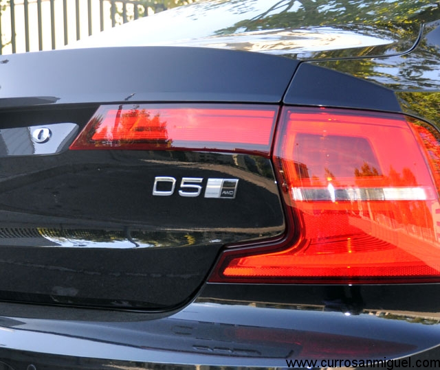 El S90 D5 sólo está disponible con la tracción a las cuatro ruedas. Un plus de seguridad interesante