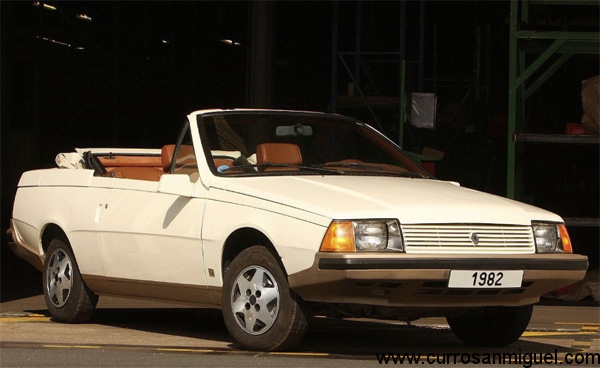 También animados por el mercado US, se desarrolló este cabrio. Gracias al cielo que no se fabricó. 