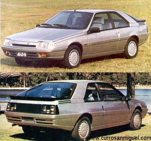 El Renault Fuego GTA argentino era una mezcla entre un R-11, un Alpine A610... y un Delorean. 