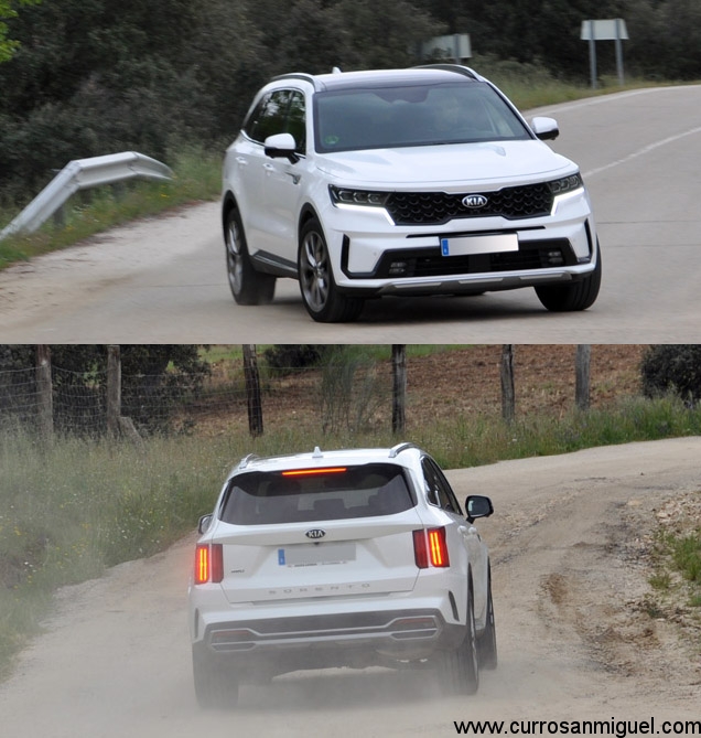 El Sorento ofrece muy buenas maneras sobre la carretera y una notable capacidad para salir de ella. 