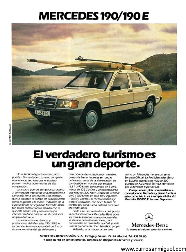 Adoro la publicidad de la época. Pida una prueba y písele fuerte a este coche,no se va a romper. Usted tampoco. Simplemente genial. 