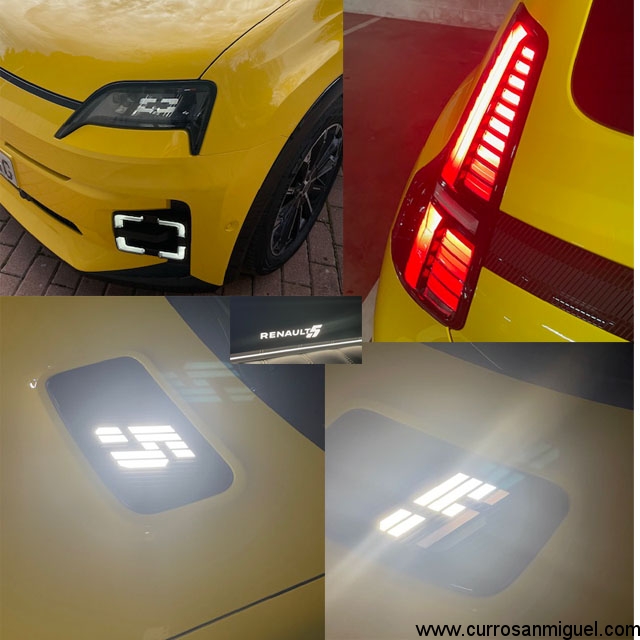 El tema luces en este coche está muy cuidado, lo que le suma bastante encanto.