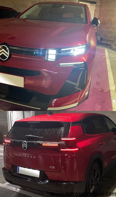 Y es que la marca lumínica del coche está bastante trabajada. La que más en la gama. 