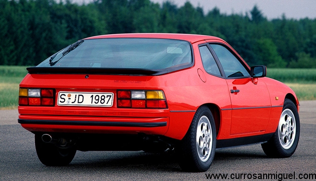 Porsche 924S de 1988. Último año de fabricación del modelo. 