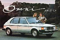 La versión USA denominada Dodge Omni difería tan sólo del Horizon en las luces de su frontal