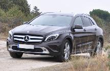 El GLA con tracción 4Matic se atreve sin problemas con los senderos camperos