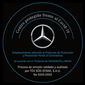 Mercedes acredita sus centros antiCOVID