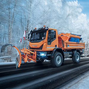 Quitanieves Iveco: Gran trabajo