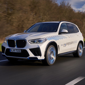 El BMW iX5 Hydrogen echa a rodar